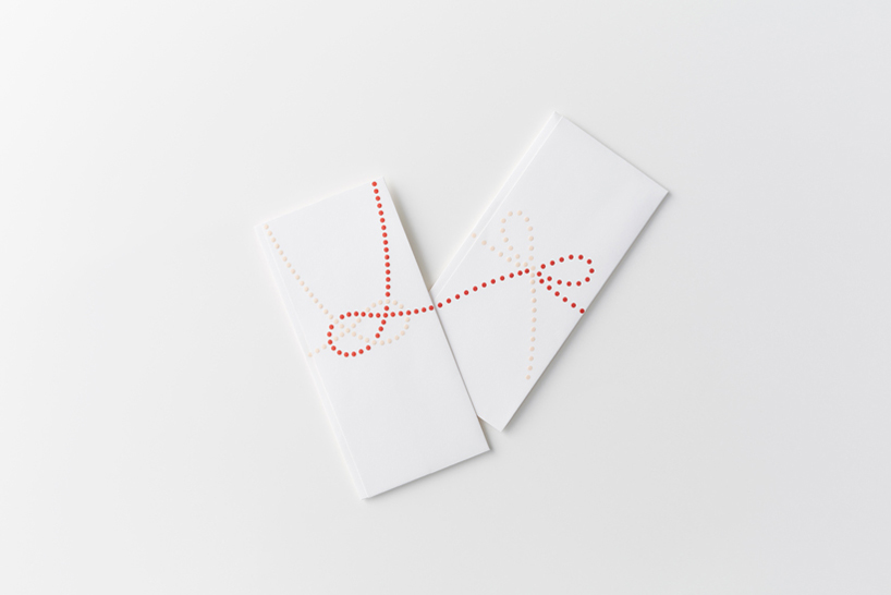 stationery by nendo for by | n features cubic rubber-band