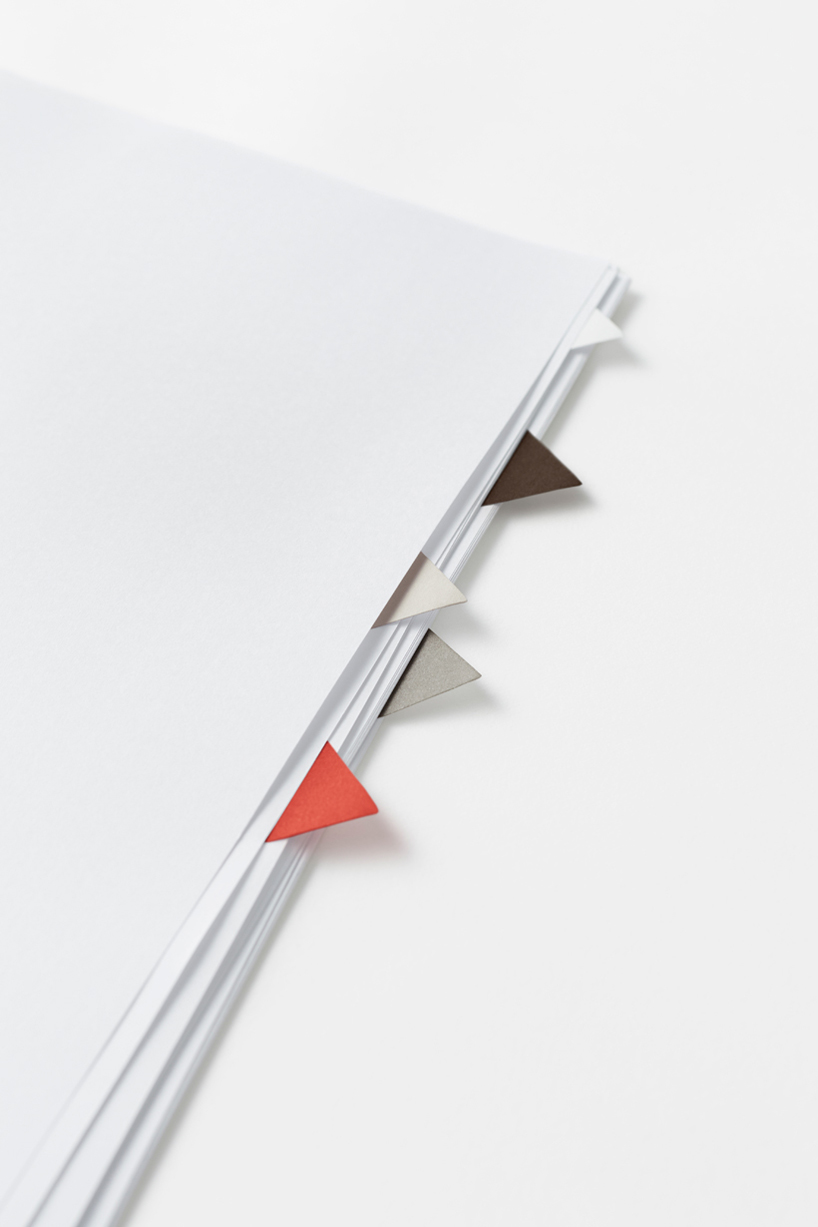 stationery by nendo for by | n features cubic rubber-band
