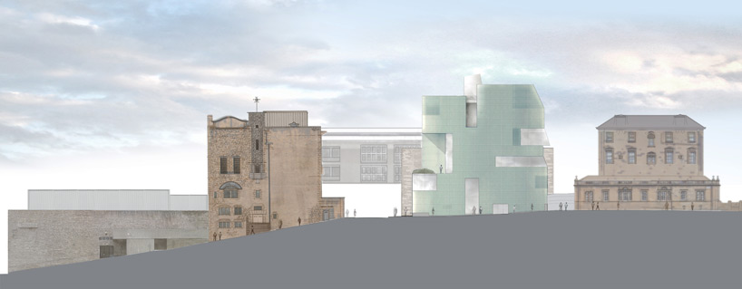 steven holl completes reid building at glasgow school of art designboom