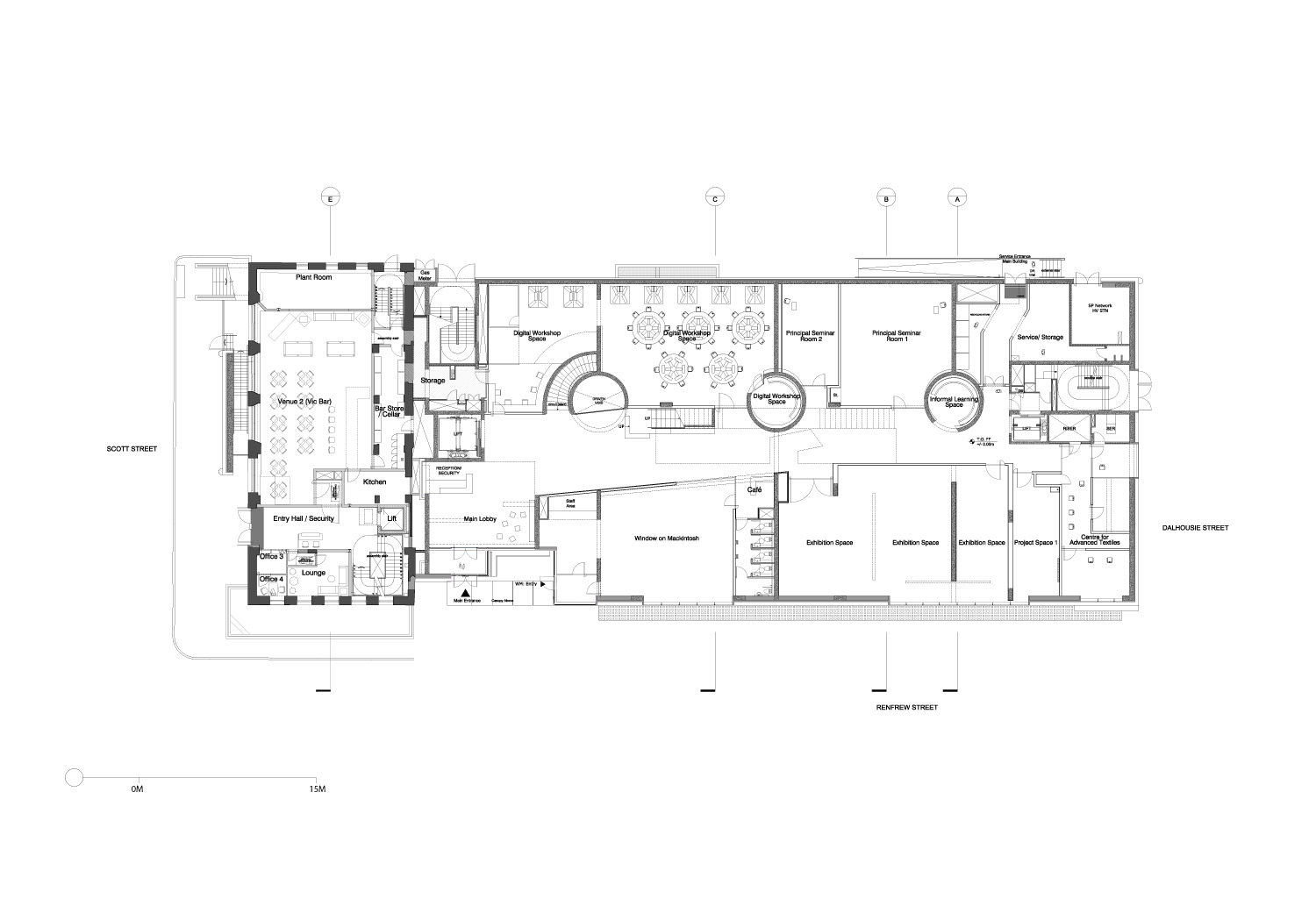 steven holl completes reid building at glasgow school of art designboom