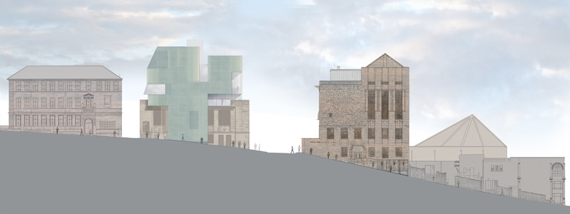 steven holl completes reid building at glasgow school of art designboom