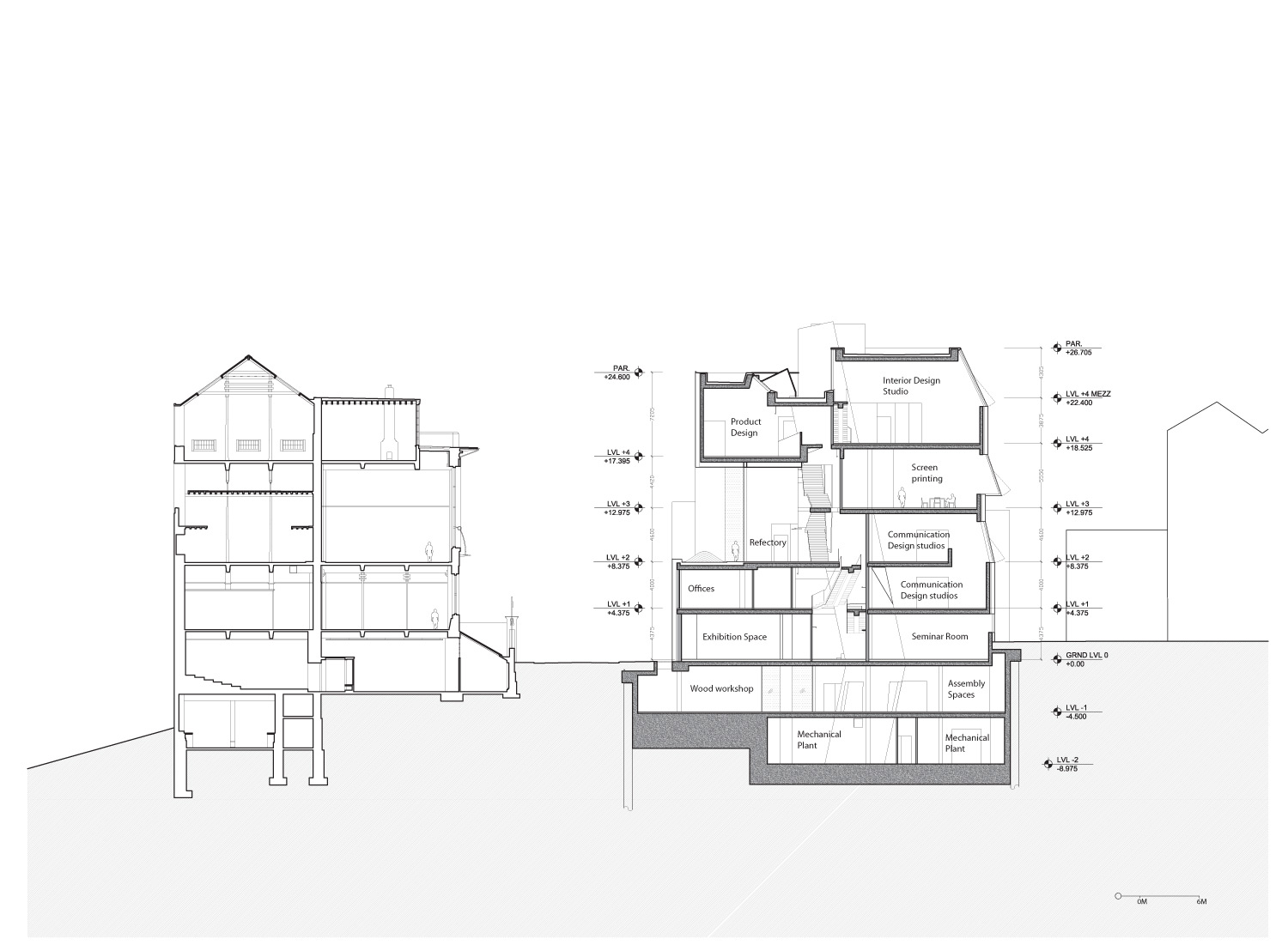 steven holl completes reid building at glasgow school of art designboom