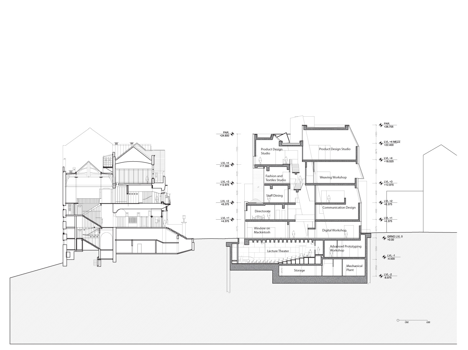 steven holl completes reid building at glasgow school of art designboom