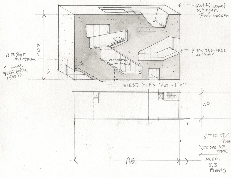 steven holl hunters point community library queens new york designboom