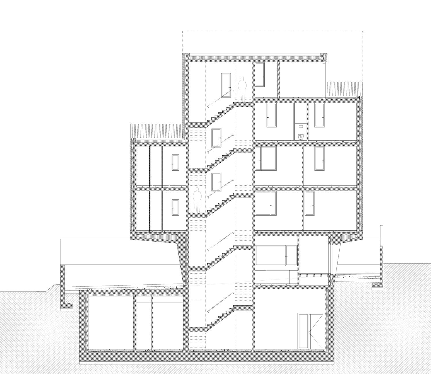 stocker lee architetti nonhyun 101-1 offices apartments seoul south korea designboom