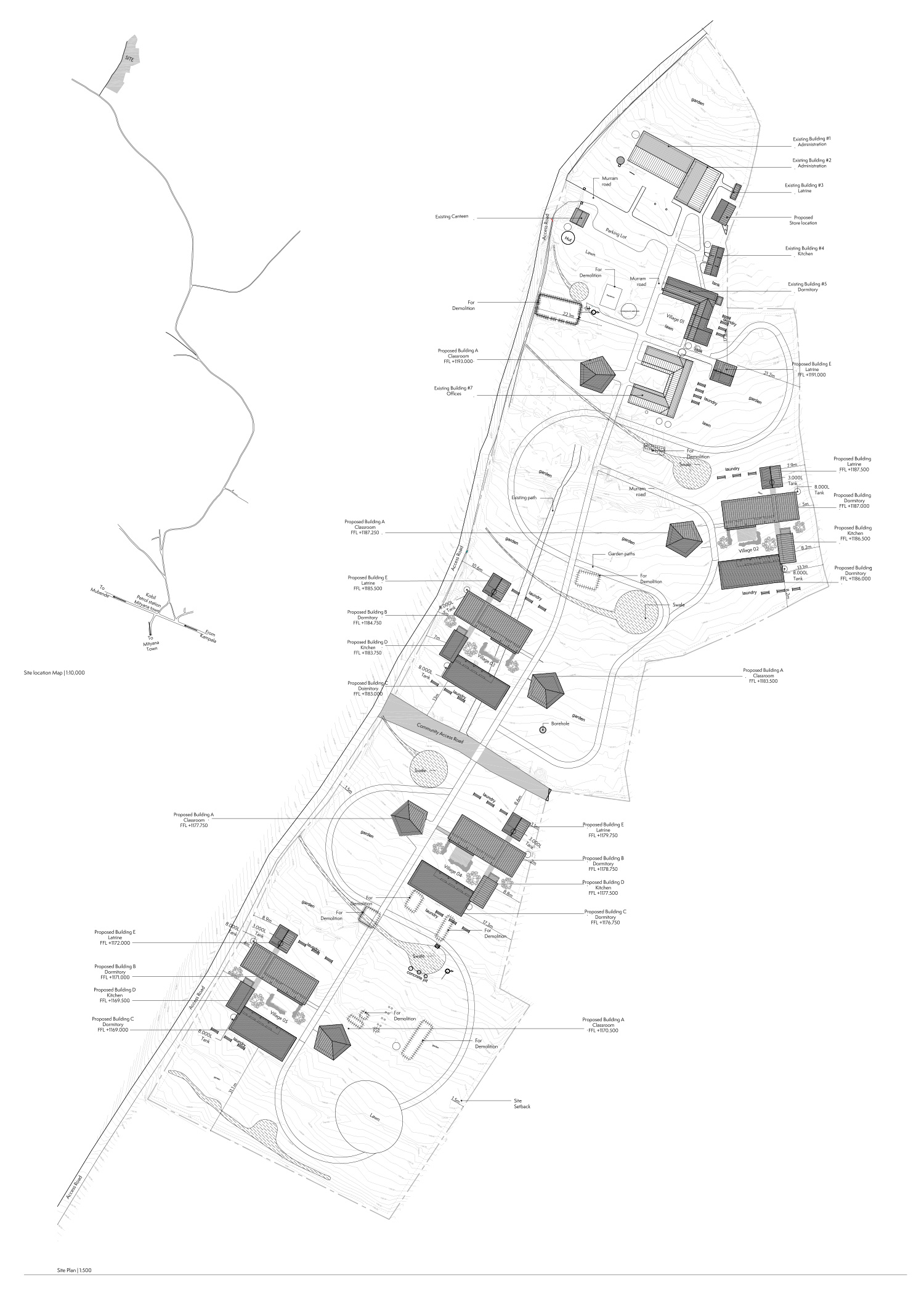 studio FH RUCID organic agriculture college mityana uganda designboom