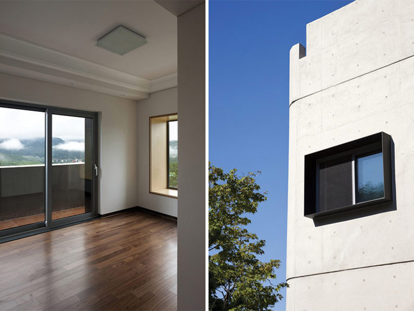 studio gaon a house on the cliff by the river