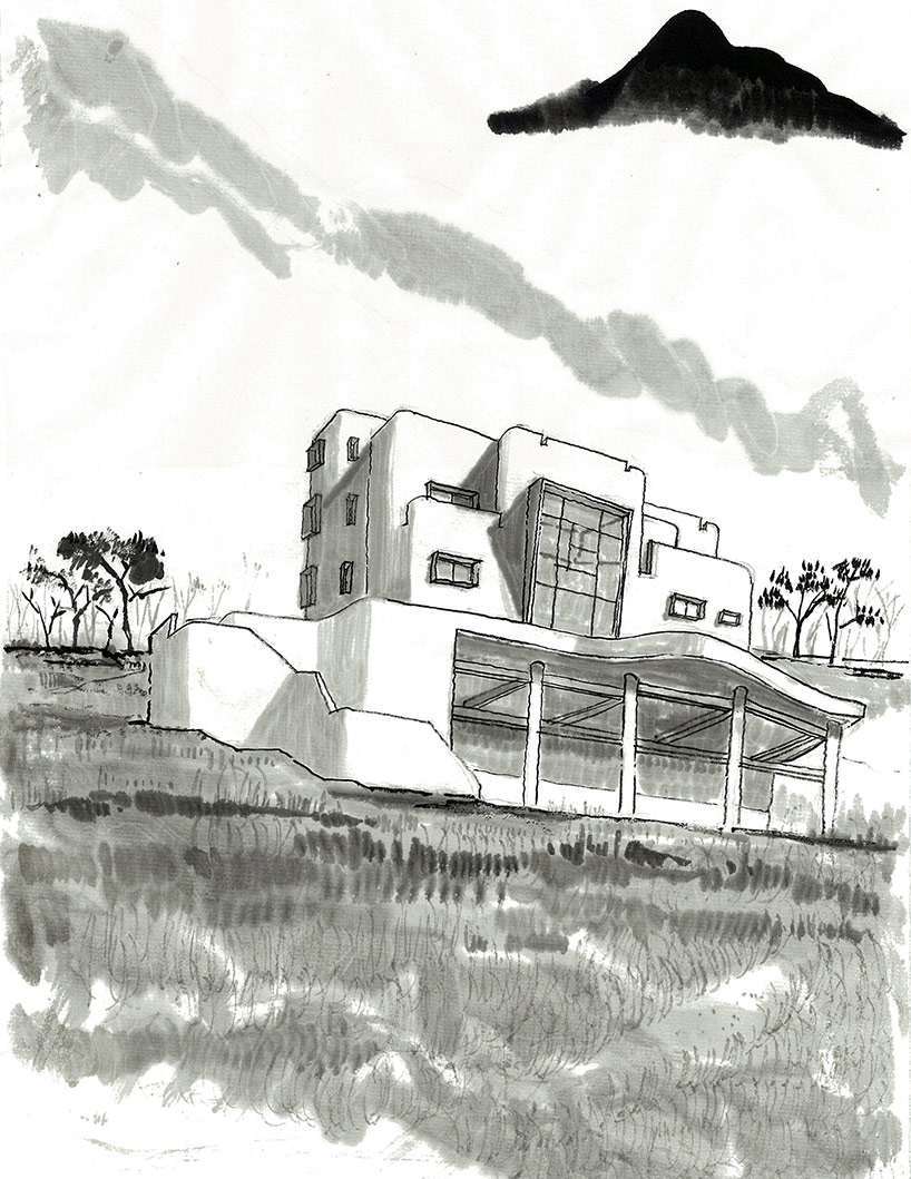 studio gaon a house on the cliff by the river