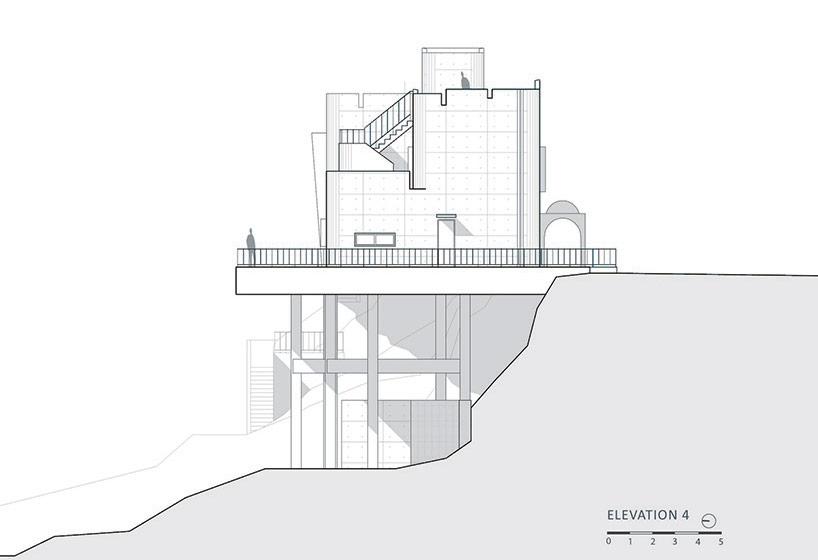 studio gaon a house on the cliff by the river