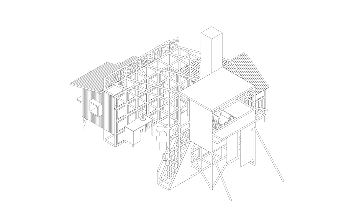 makkink and bey build bamboo theatre for shenzhen biennale