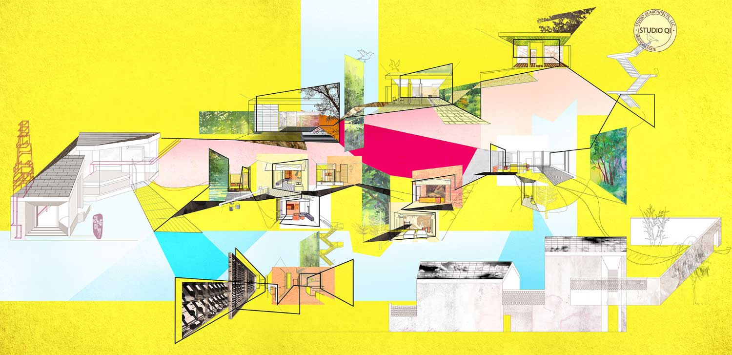 STUDIO QI nine house xitang china designboom