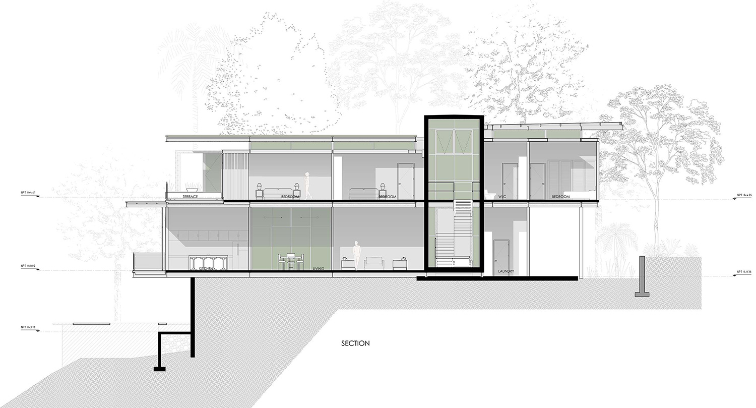 studio saxe tres amores house costa rica designboom
