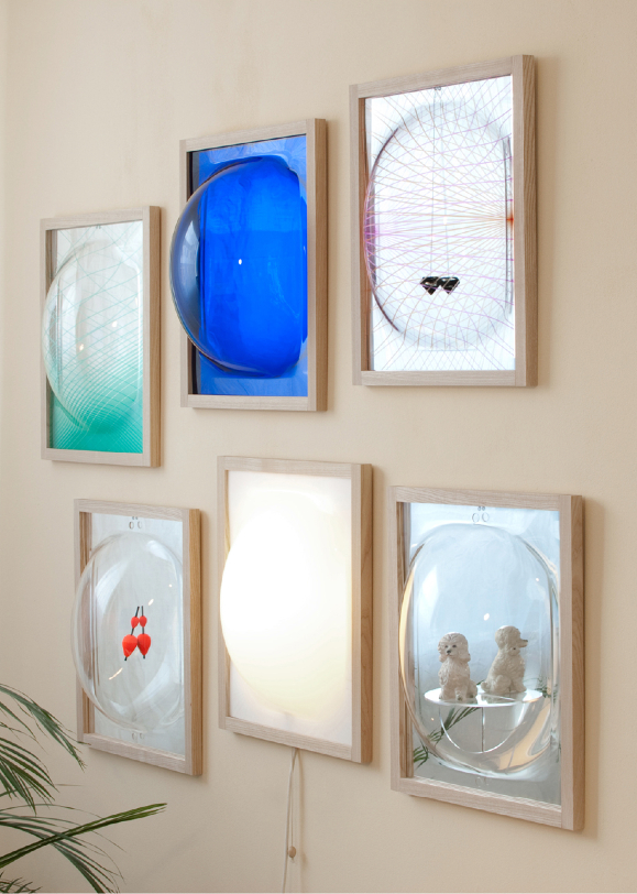 studio thier&vandaalen design glass blown cabinets for precious objects