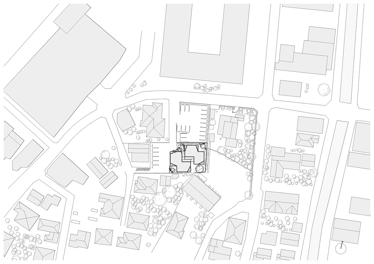 tailored design lab between trees residential complex fukuoka city japan designboom