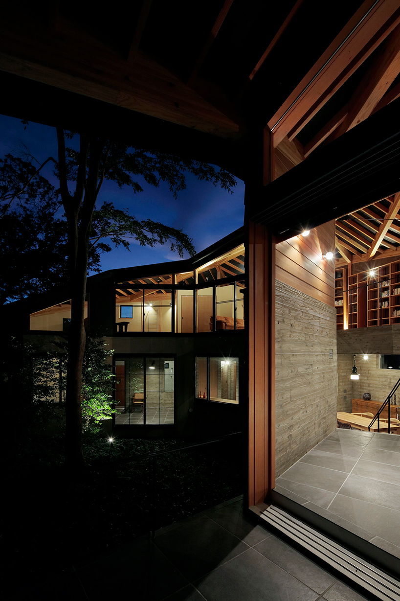 irregular-angled-phase-dance-residence-takeshi-hirobe-tree-japan-designboom-1