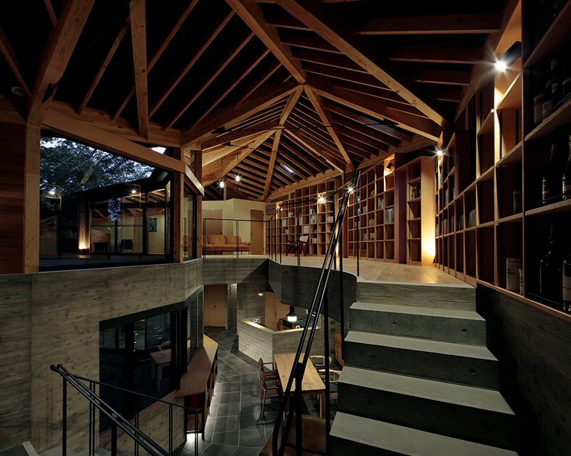 irregular-angled-phase-dance-residence-takeshi-hirobe-tree-japan-designboom-2