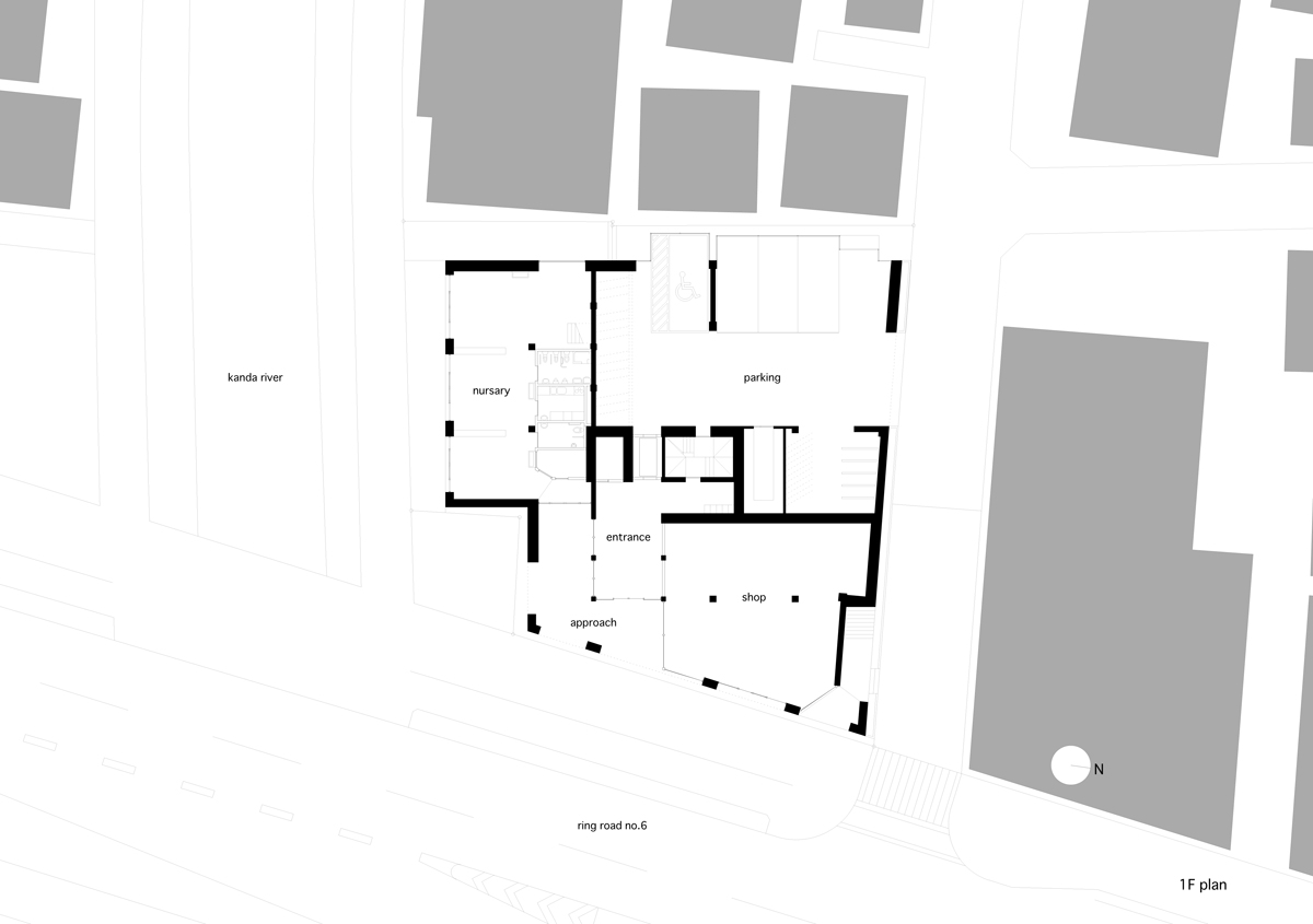 takeshi yamagata architects: chojyabashi building