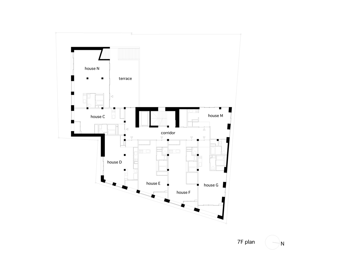 takeshi yamagata architects: chojyabashi building