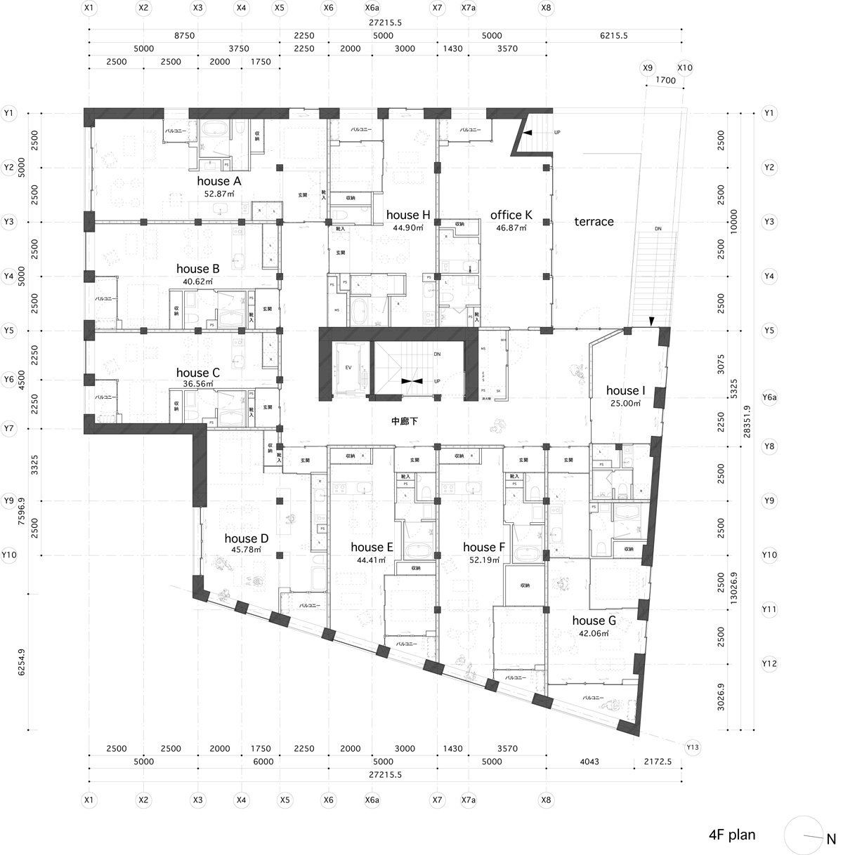 takeshi yamagata architects: chojyabashi building