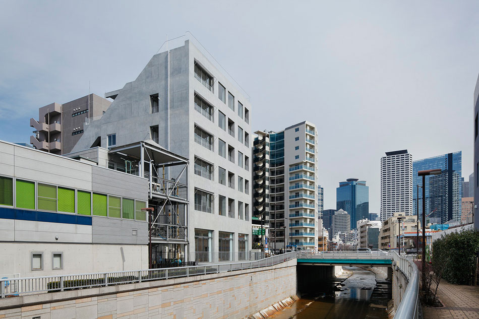 takeshi yamagata architects: chojyabashi building
