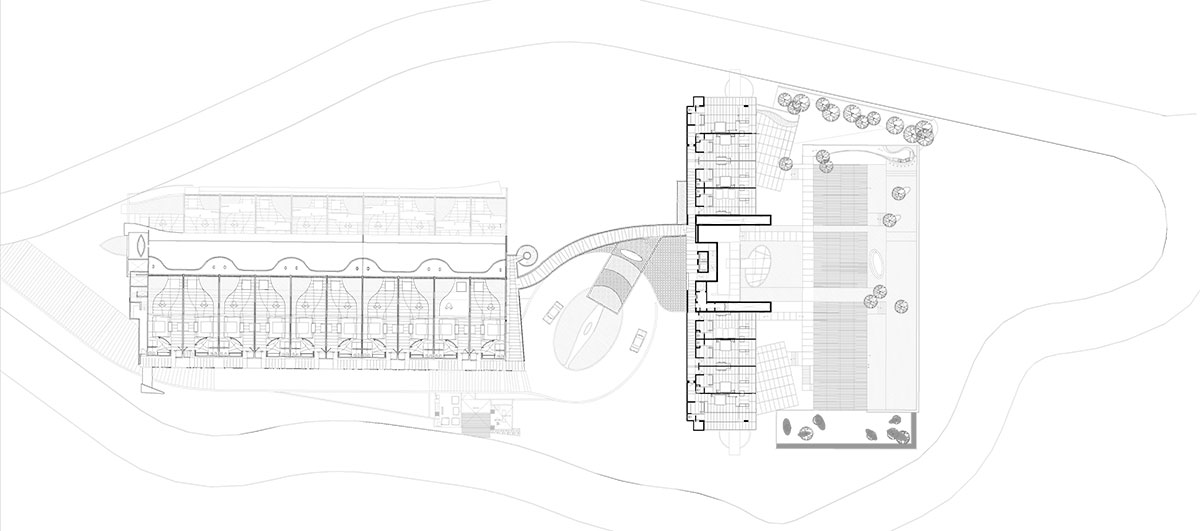 taller aragones arquitectos erect the colorful hotel encanto in acapulco
