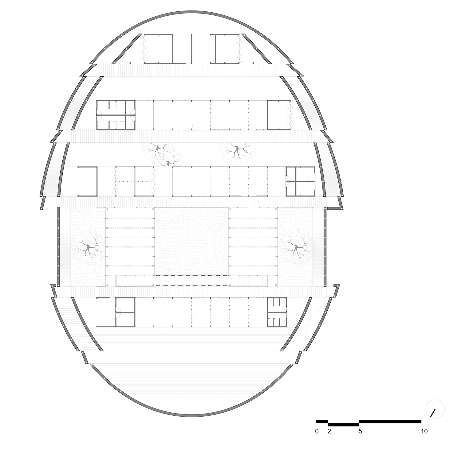 taller mauricio rocha gabriela carrillo criminal courts patzcuaro michoacan mexico designboom