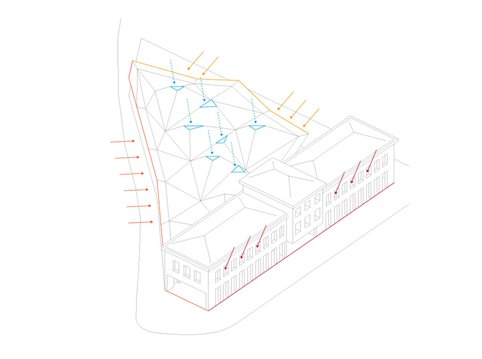 tank architectes: mediatheque de la madeleine under construction