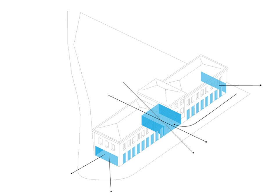 tank architectes: mediatheque de la madeleine under construction