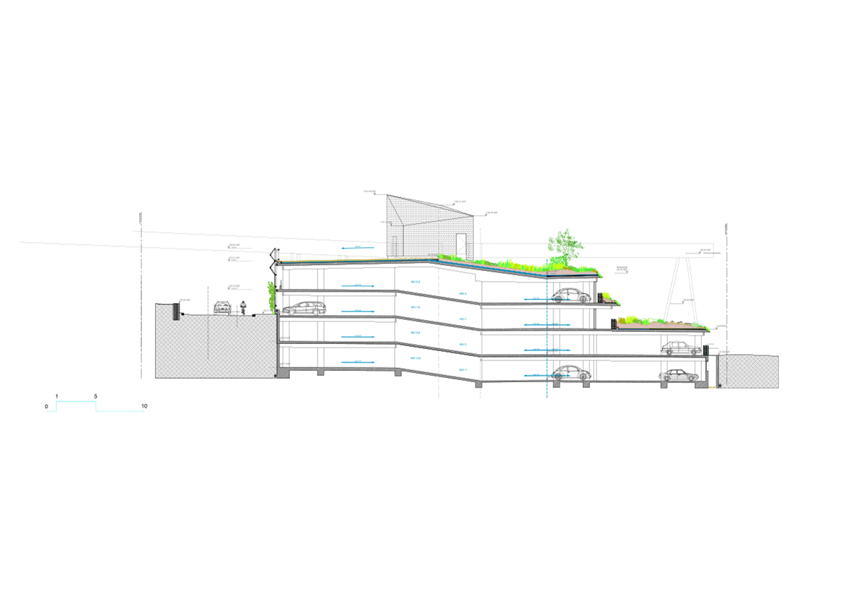 tetrarc PEM vitre train station walkway france designboom