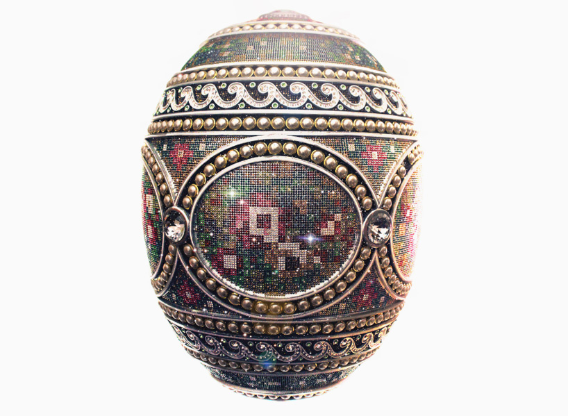 Giant Egg Exhibition, The design hand-painted giant eggs by…