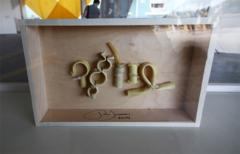 theo jansen\'s strandbeest interpreted by 3D printing at art basel miami beach