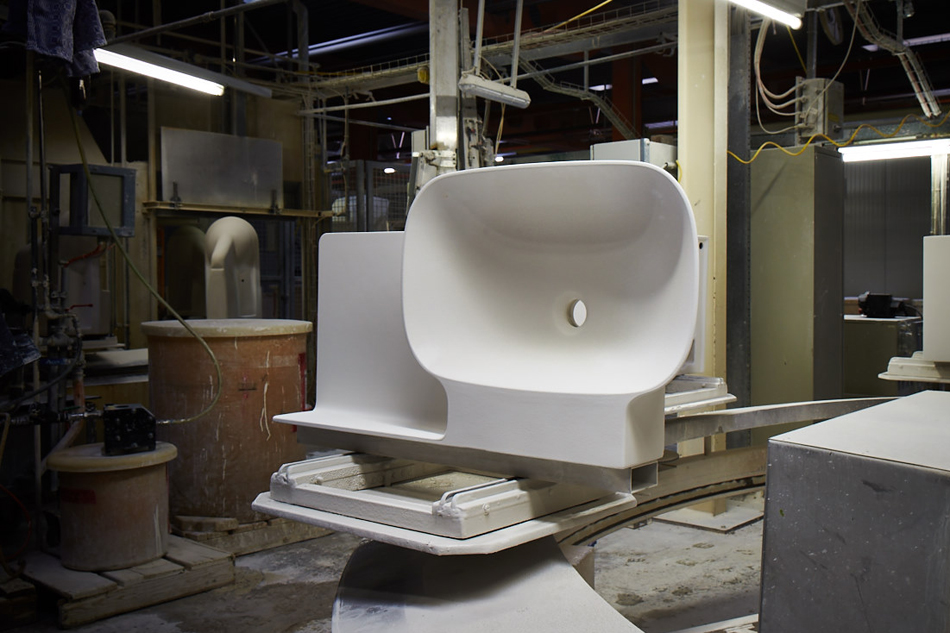 toan nguyen: wall-mounted washbasin for LAUFEN