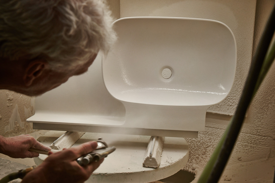 toan nguyen: wall-mounted washbasin for LAUFEN