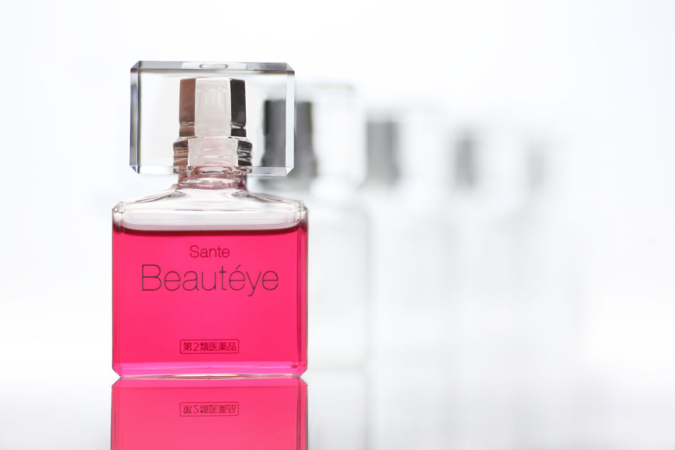 tokujin yoshioka bottle and packaging design for sante beauteye