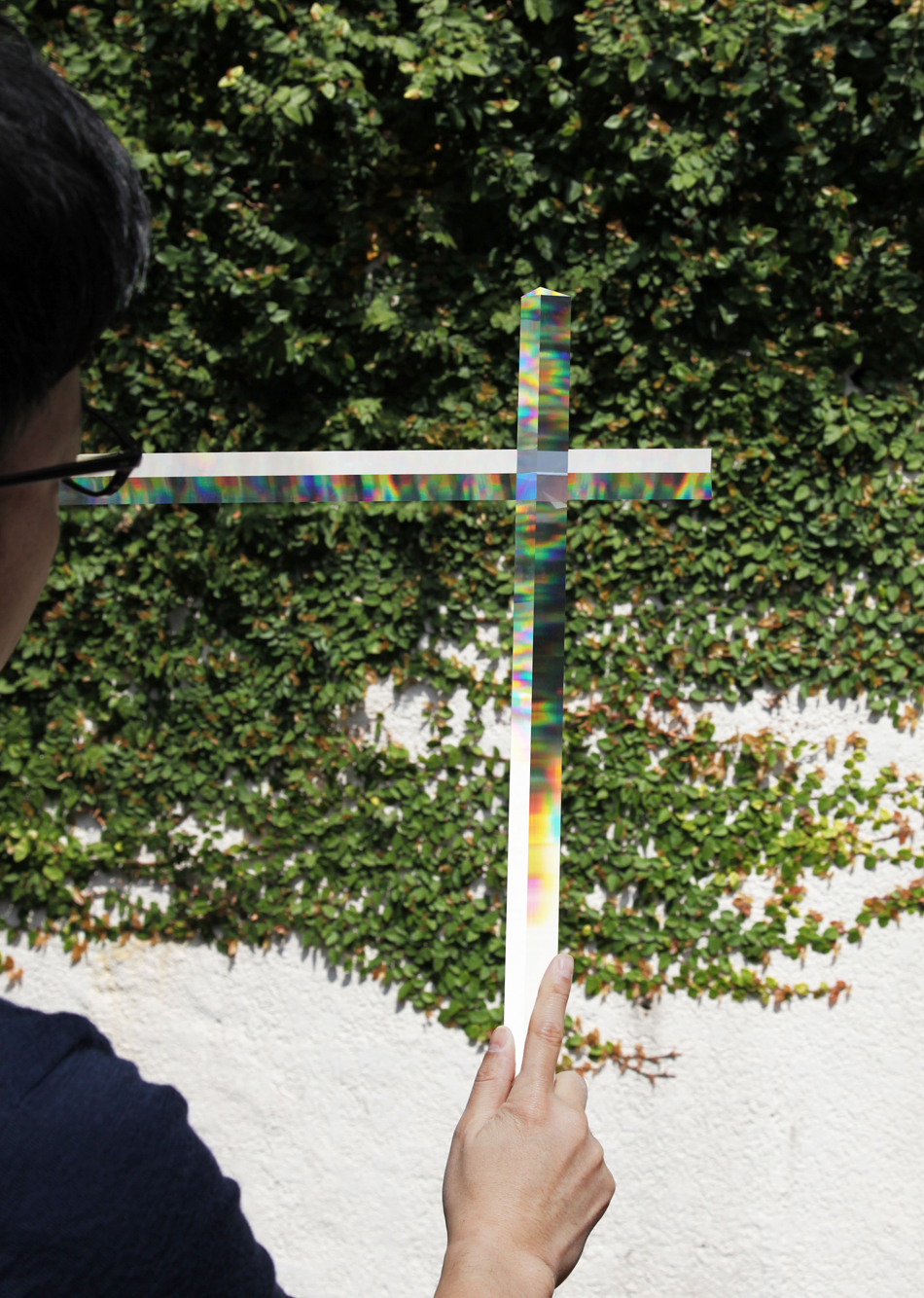 tokujin yoshioka: prism mirrors for glas italia