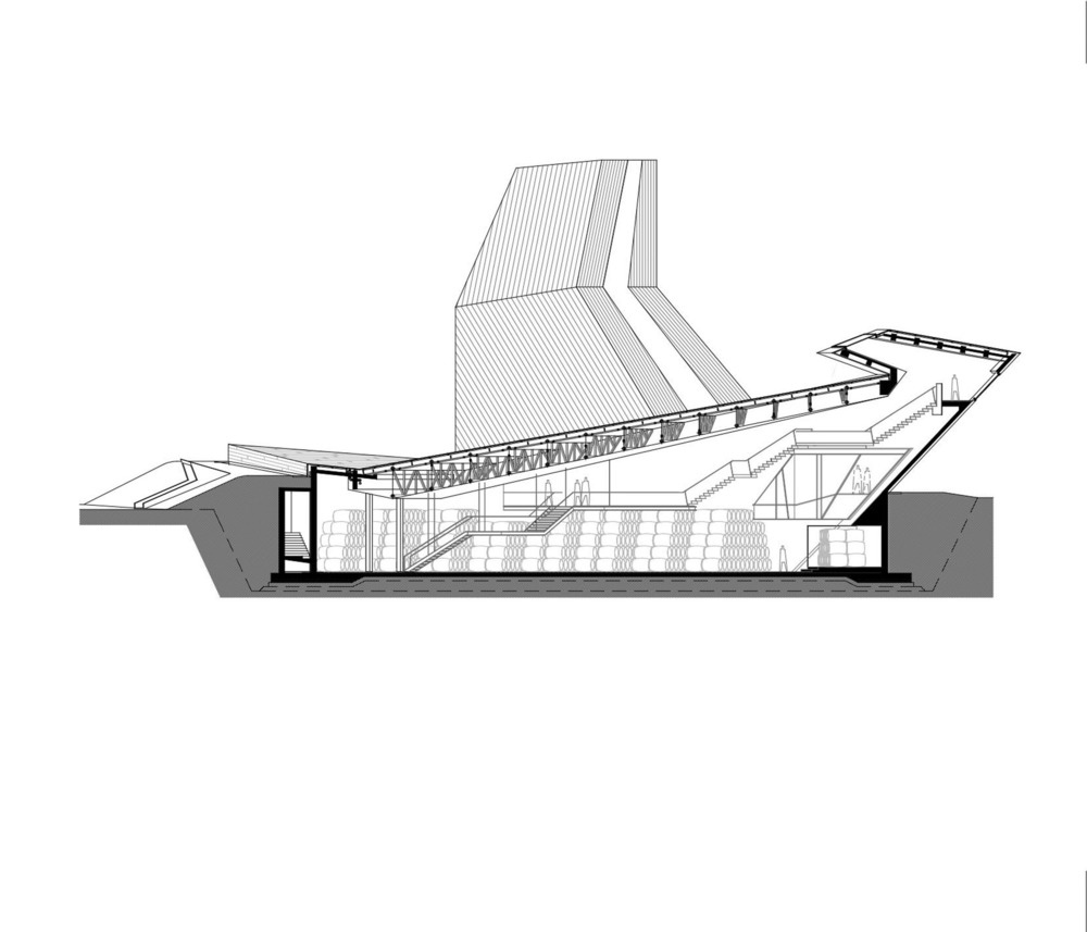 totement paper wine brandy distillery museum warehouse chernyakhovsk russia designboom