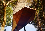 tree snake houses by luis and tiago rebelo de andrade