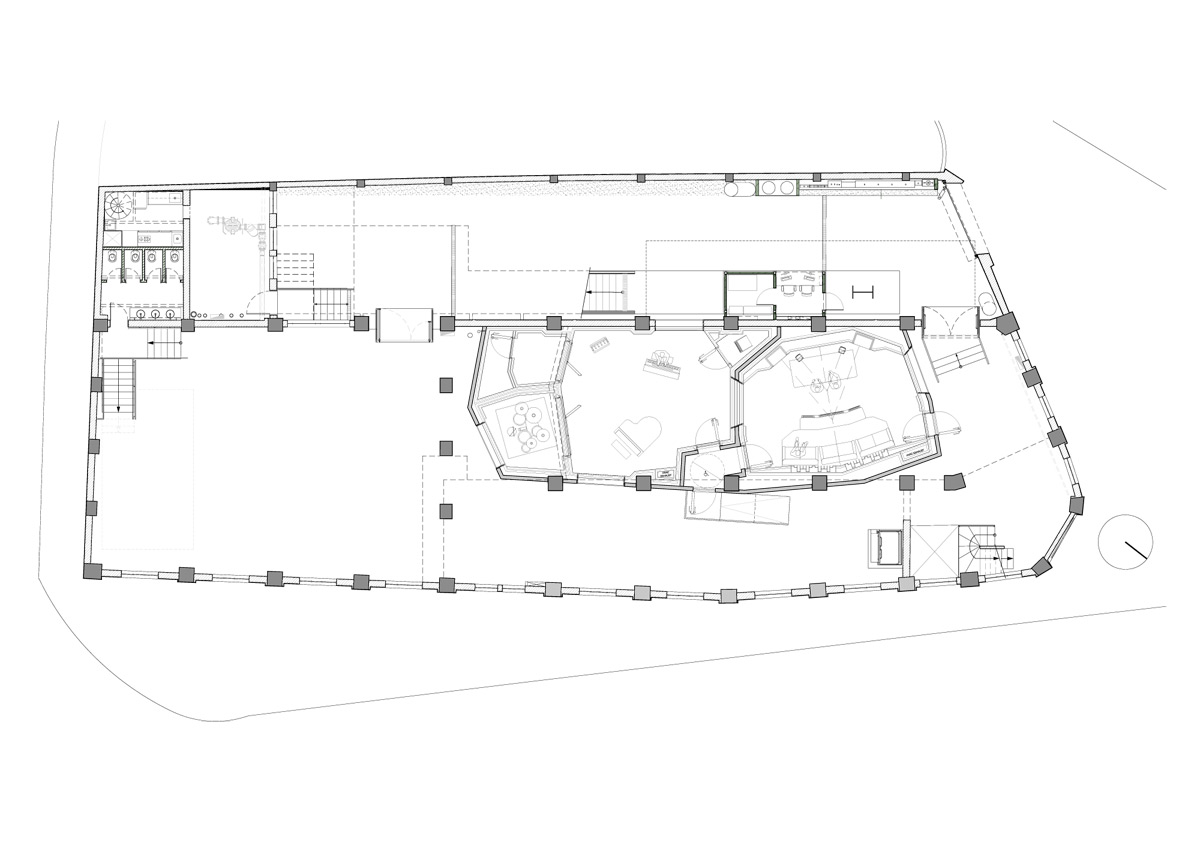 triptyque red bull station cultural center designboom