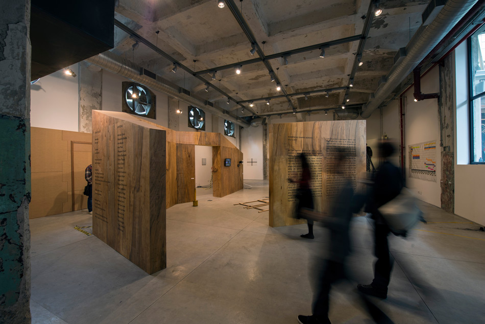 triptyque red bull station cultural center designboom