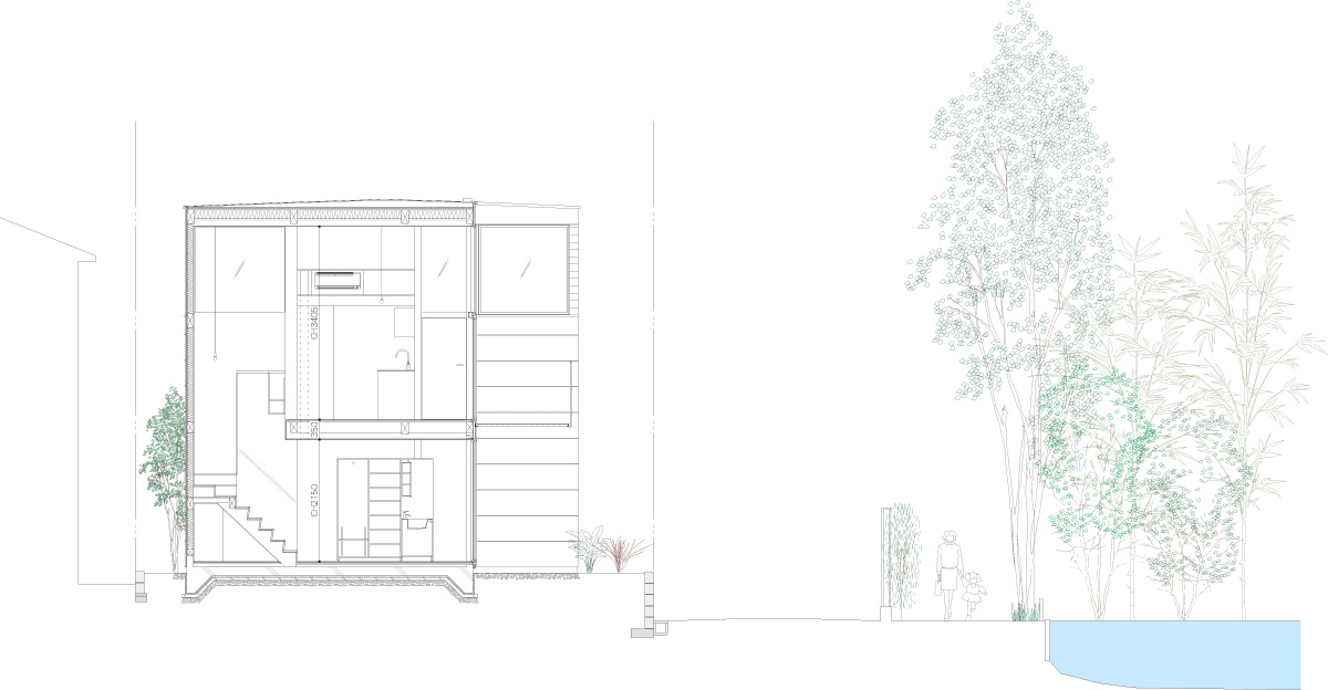 umbre architects house in tutujigaoka designboom