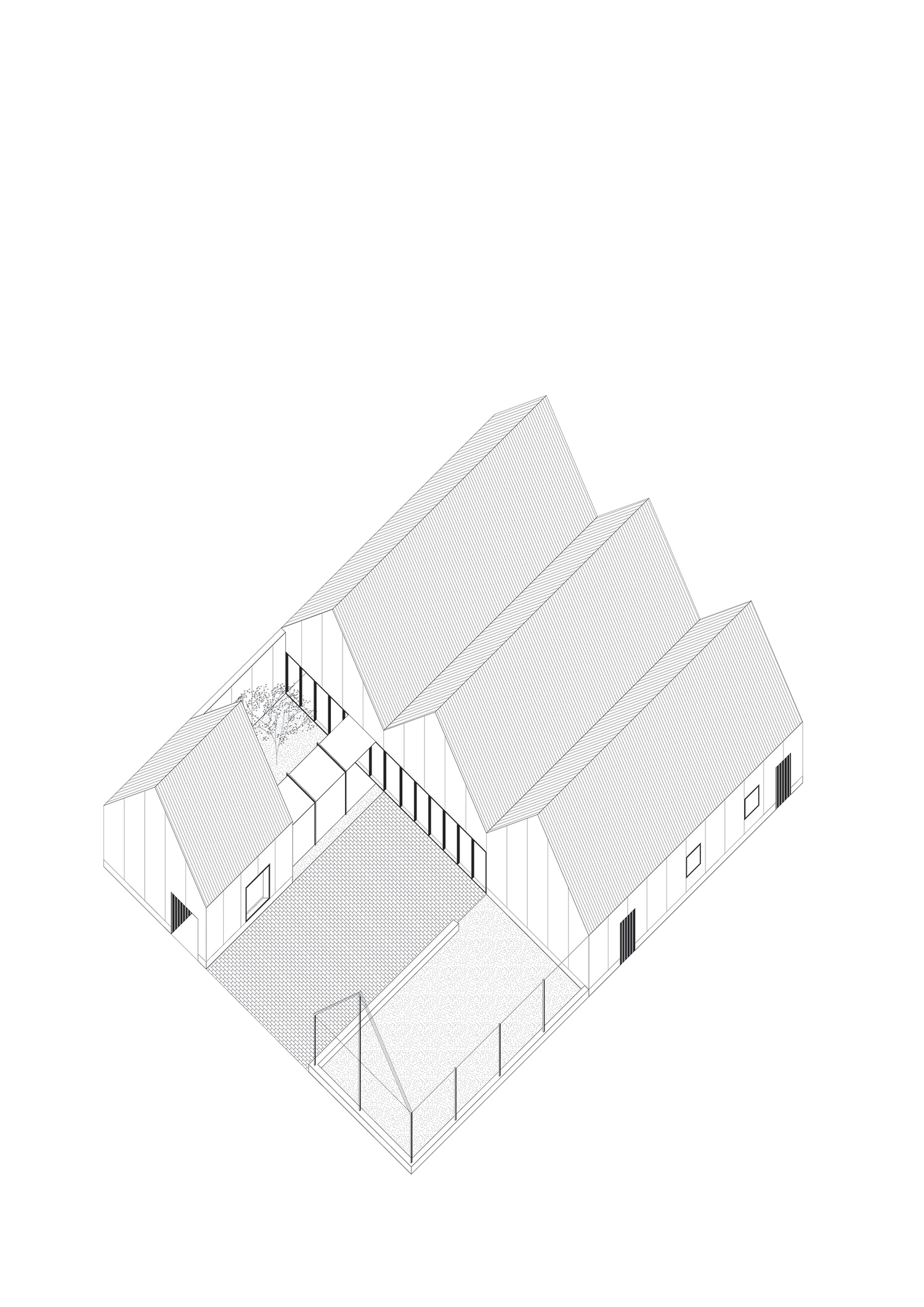 URA BCW leisure centre woumen belgium yves malysse kiki verbeeck designboom