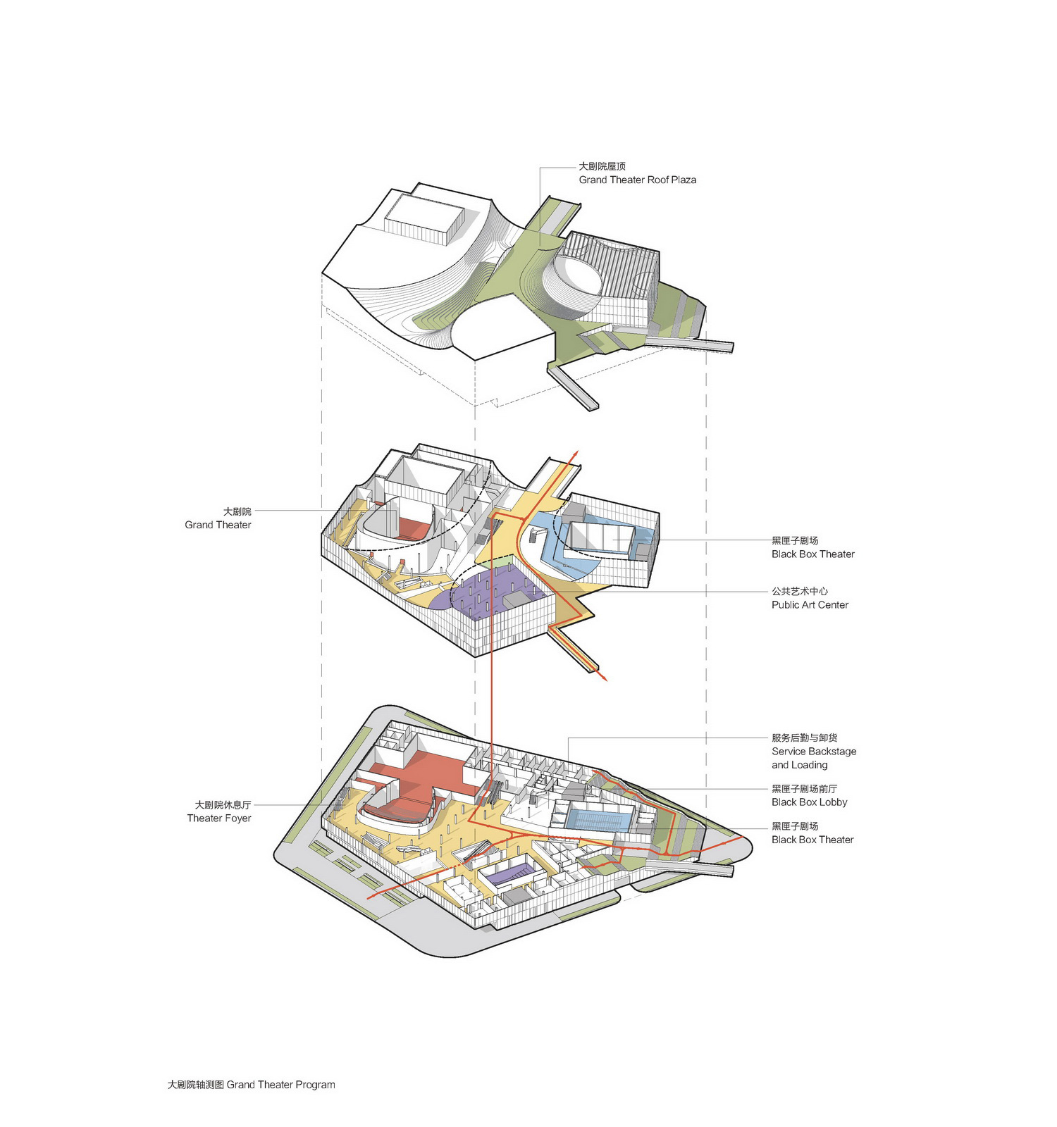 URBANUS ban xue gang art center shenzhen china designboom