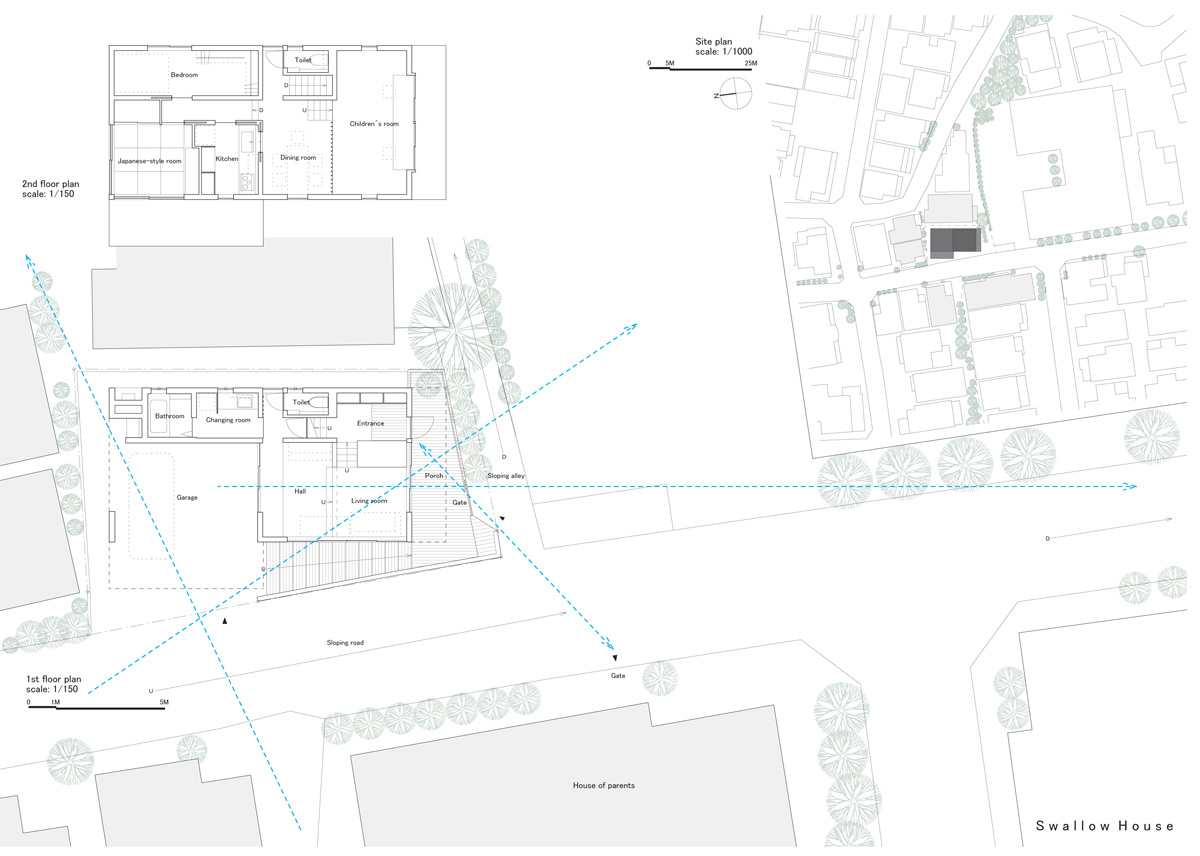 UZU architects swallow house designboom