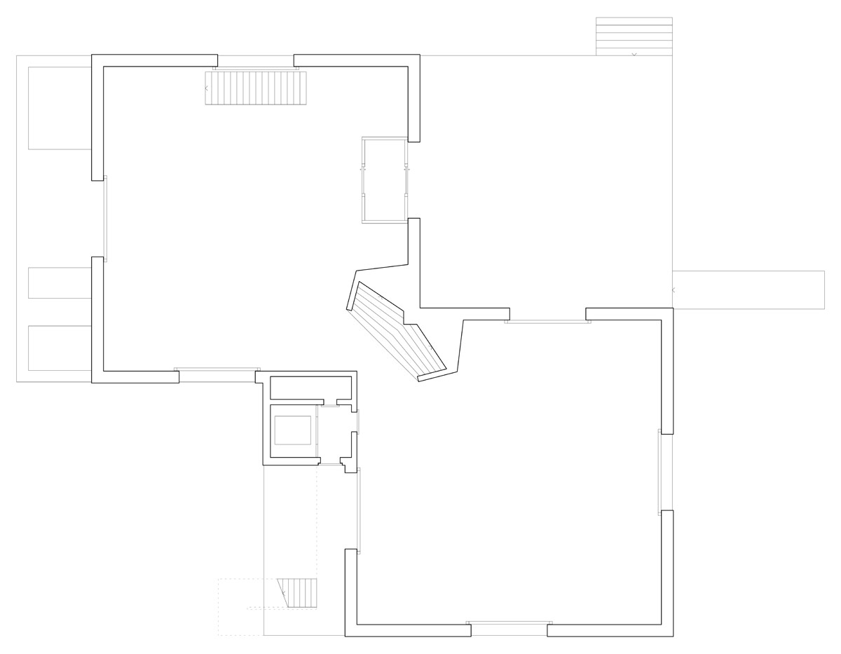 valerio olgiati: visiting center at swiss national park, zernez