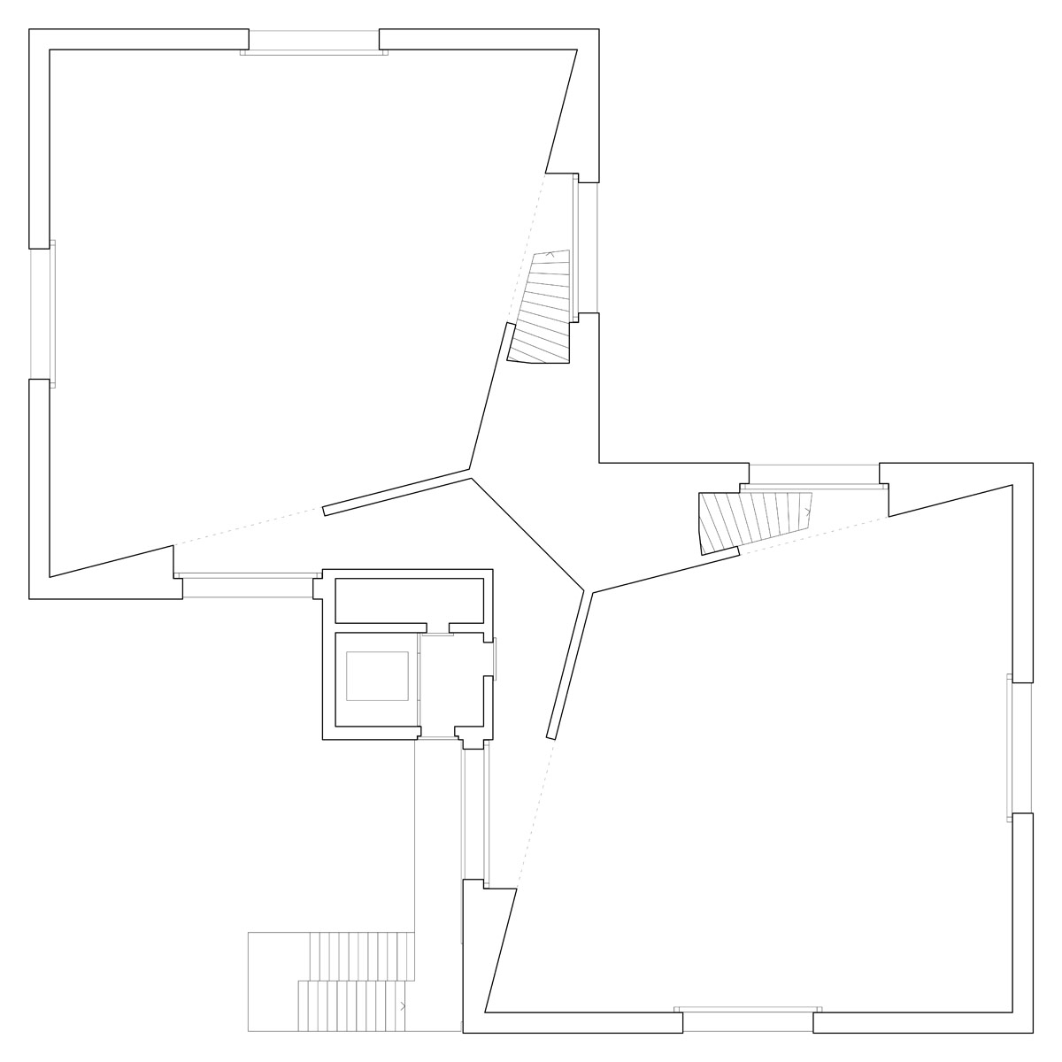 valerio olgiati: visiting center at swiss national park, zernez