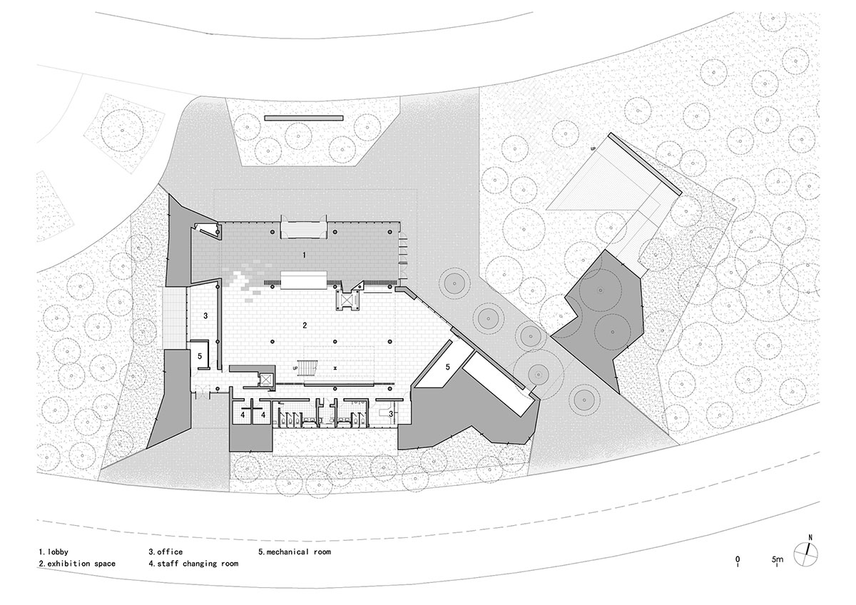 vector architects: bayuquan vanke exhibition centre
