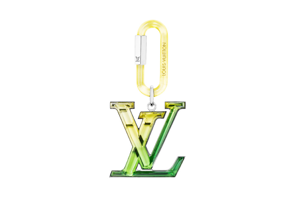 Louis Vuitton Virgil Abloh ss19 LV Initial Key Chain Ring Bag Charm