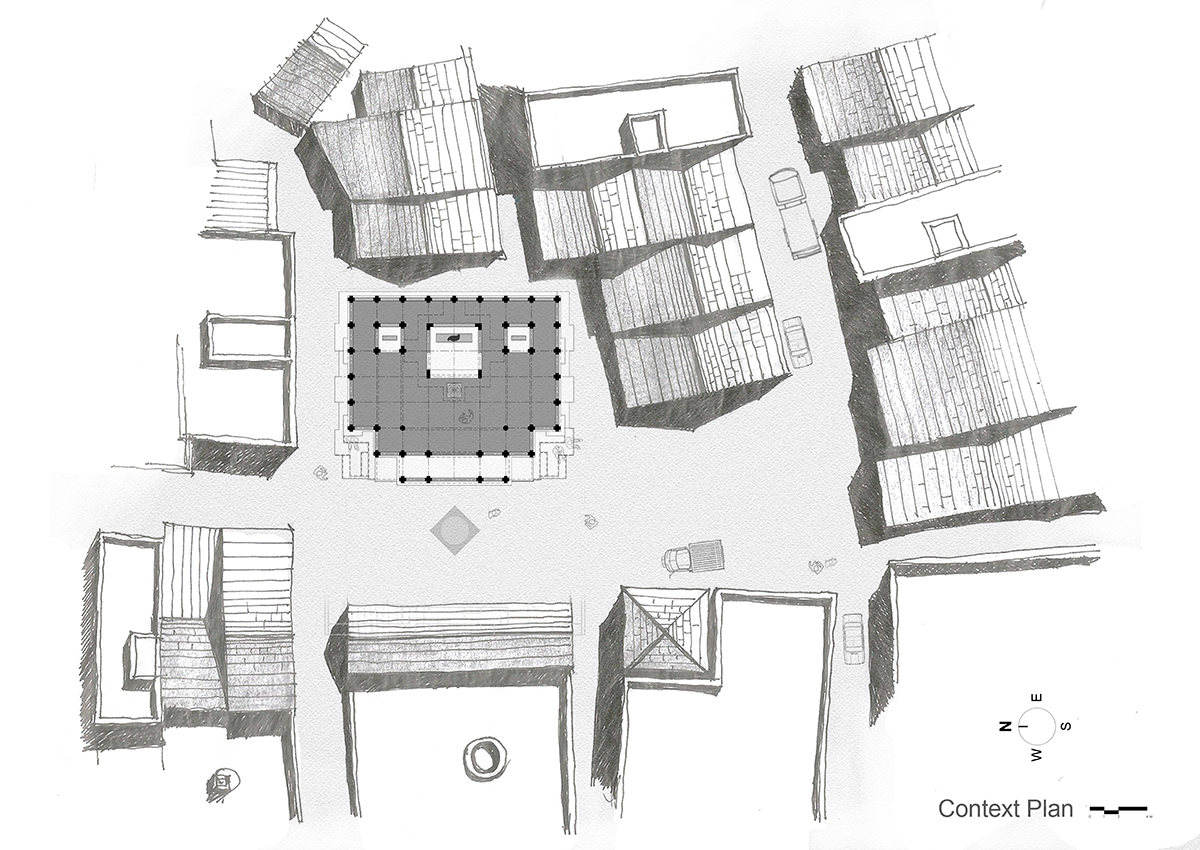 within n without shailesh devi maruti mandir temple india designboom