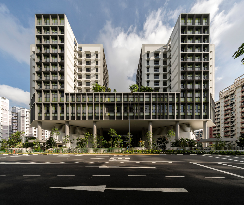 WOHA completes 'kampung admiralty' development in singapore