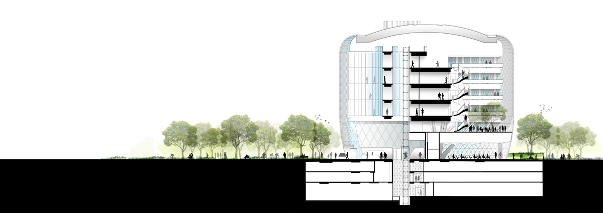 woods bagot SAHMRI designboom